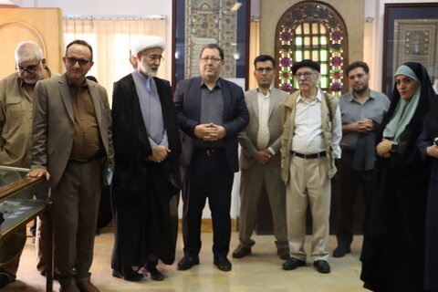 یزد/ بازدید رئیس اسناد و کتابخانه ملی کشور از موزه اسنادتاریخی یزد