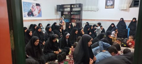 تصاویر/ مراسم «شبی با شهدا» مدرسه علمیه فاطمه‌الزهرا‌لبتول‌ کشکوئیه کرمان