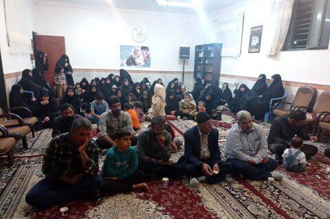 تصاویر/ مراسم «شبی با شهدا» مدرسه علمیه فاطمه‌الزهرا‌لبتول‌ کشکوئیه کرمان