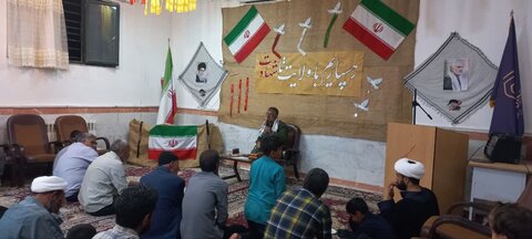 تصاویر/ مراسم «شبی با شهدا» مدرسه علمیه فاطمه‌الزهرا‌لبتول‌ کشکوئیه کرمان