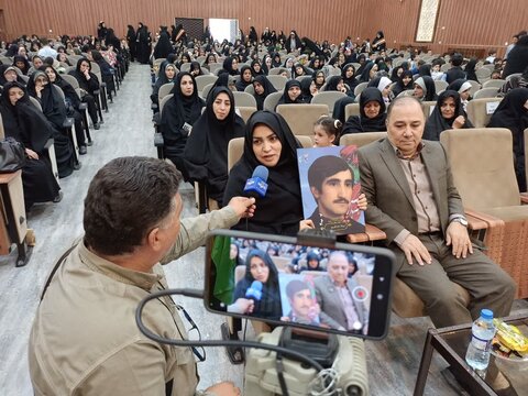 تصاویر/ مراسم اجلاسیه مادران چشم انتظار در مراغه