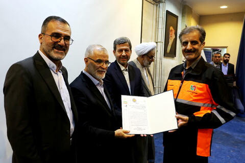 تصاویر / مراسم تقدیر از موکب داران اربعین در اصفهان