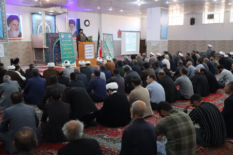 تصاویر/  آیین تکریم و معارفه امام‌جمعه زرین‌رود (بخش بزینه‌رود)