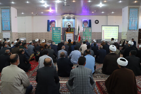 تصاویر/  آیین تکریم و معارفه امام‌جمعه زرین‌رود (بخش بزینه‌رود)