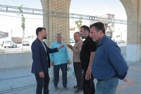 بمناسبت 22 ربیع الثانی: آماده سازی حرم مطهر حضرت موسی مبرقع(ع)