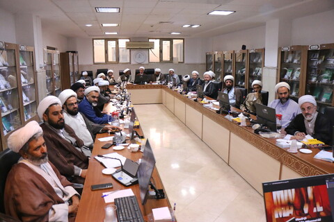 تصاویر/ نشست هوش مصنوعی با حضور نمایندگان مجمع طلاب