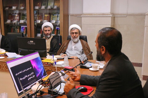 تصاویر/ نشست هوش مصنوعی با حضور نمایندگان مجمع طلاب