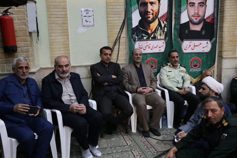 مراسم دهمین سالگرد شهادت سردار شهید حاج حسین همدانیو گرامیداشت شهدای مدافع حرم