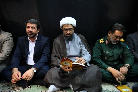 مراسم دهمین سالگرد شهادت سردار شهید حاج حسین همدانیو گرامیداشت شهدای مدافع حرم