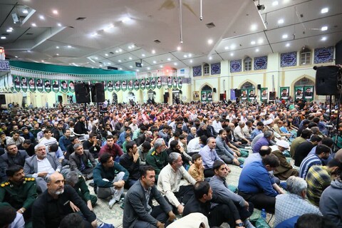 مراسم دهمین سالگرد شهادت سردار شهید حاج حسین همدانیو گرامیداشت شهدای مدافع حرم