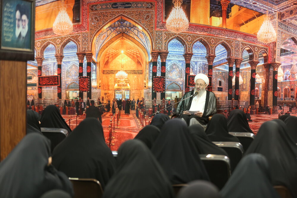 تصاویر/ دیدار آیتالله فقیهی با جمعی از طلاب خواهر حوزه آیتالله شهید غفاری(ره) تصاویر/ دیدار آیتالله فقیهی با جمعی از طلاب خواهر حوزه آیتالله شهید غفاری(ره)