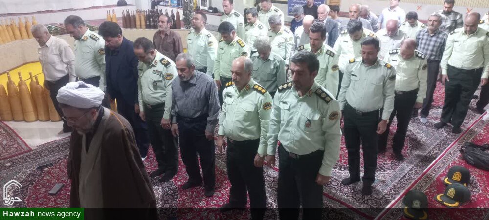 ورزش زورخانه‌ای به مناسبت هفته نیروی انتظامی در همدان برگزار شد