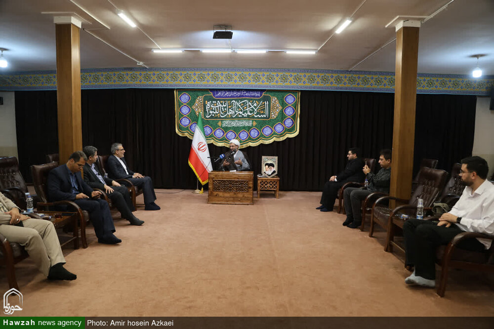 دیدار مدیرعامل خبرگزاری ایرنا با امام جمعه همدان