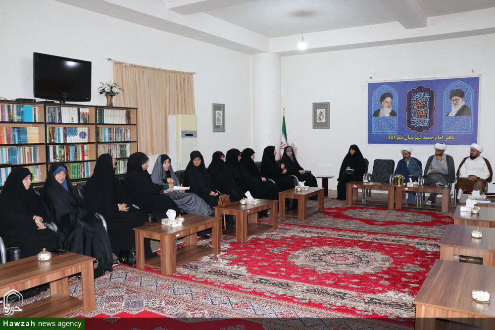 برگزاری جلسه مبلغین و مبلغات طرح امین در شهرستان نظرآباد