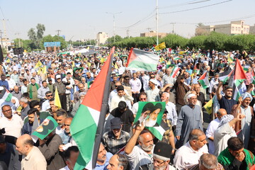 تصاویر/ راهپیمایی جمعه های خشم و نصر در اهواز