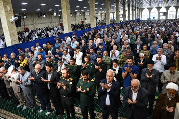 تصاویر/ اقامه نماز جمعه شهرستان خوی