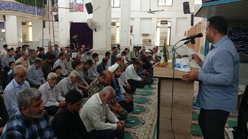 تصاویر/ نماز عبادی سیاسی جمعه آبدان