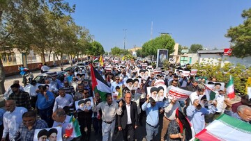 تصاویر/ راهپیمایی جمعه نصر در بوشهر