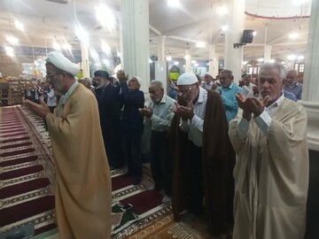 تصاویر/ نماز عبادی سیاسی جمعه برازجان