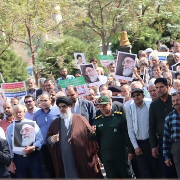 فیلم| راهپیمایی جمعه نصر بشارت در بافق