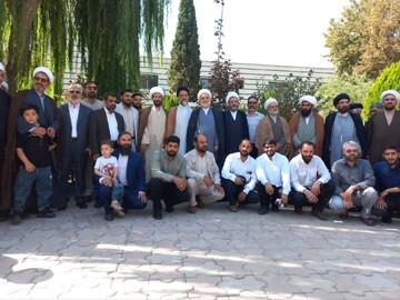 تصاویر/گردهمایی خانوادگی طلاب و فضلای بیجاریِ مقیم مرکز