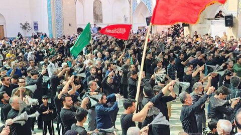 تصاویر/آیین سنتی مذهبی «جمعه نشلجی ها» در مشهد اردهال کاشان