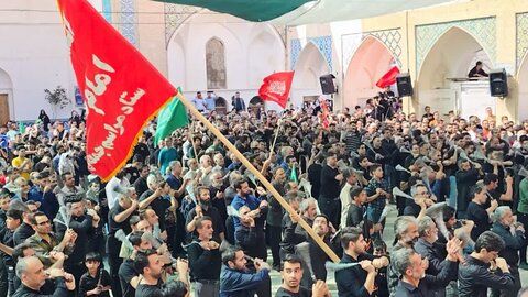 تصاویر/آیین سنتی مذهبی «جمعه نشلجی ها» در مشهد اردهال کاشان