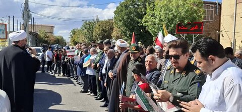 تصاویر/ راهپیمایی بشارت نصر  در پلدشت