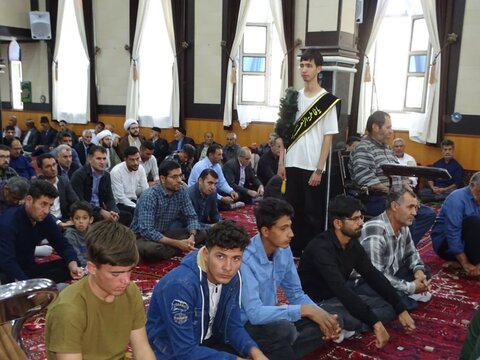 تصاویر/ آیین عبادی سیاسی نماز جمعه چهاربرج