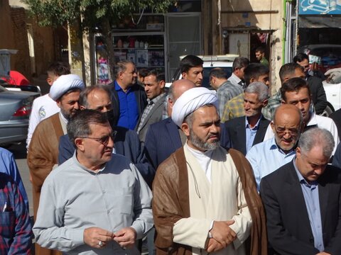 تصاویر/ راهپیمایی بشارت نصر چهاربرج