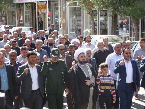 تصاویر/ راهپیمایی بشارت نصر چهاربرج