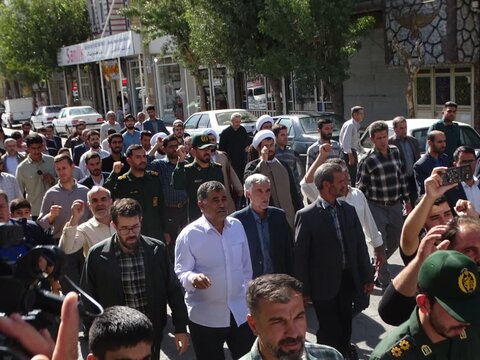 تصاویر/ راهپیمایی بشارت نصر چهاربرج