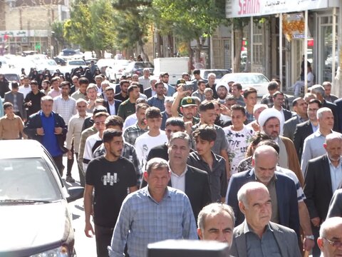 تصاویر/ راهپیمایی بشارت نصر چهاربرج