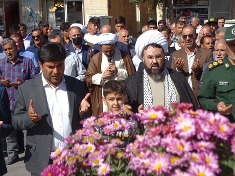 تصاویر/ راهپیمایی بشارت نصر چهاربرج