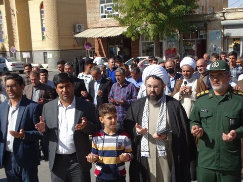 تصاویر/ راهپیمایی بشارت نصر چهاربرج