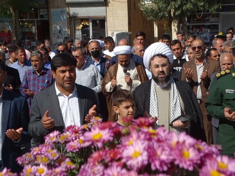 تصاویر/ راهپیمایی بشارت نصر چهاربرج