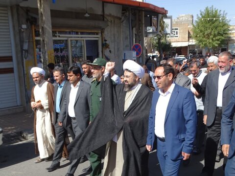 تصاویر/ راهپیمایی بشارت نصر چهاربرج