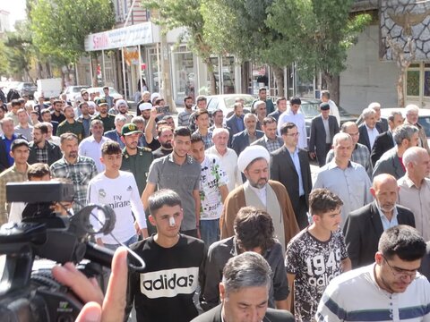 تصاویر/ راهپیمایی بشارت نصر چهاربرج