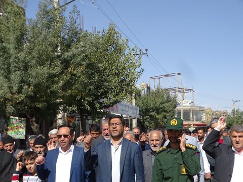 تصاویر/ راهپیمایی بشارت نصر چهاربرج