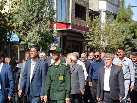 تصاویر/ راهپیمایی بشارت نصر چهاربرج