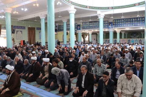تصاویر/ اقامه نماز جمعه شهرستان تکاب