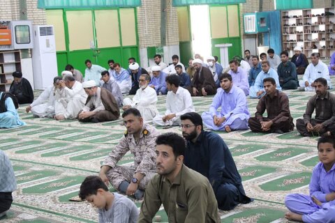 آیین عبادی سیاسی نماز جمعه دلگان