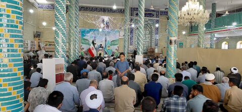 تصاویر/ اقامه نماز جمعه شهر انار