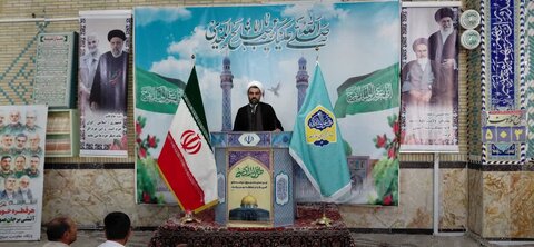 تصاویر/ اقامه نماز جمعه شهر انار