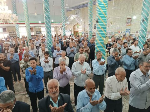 تصاویر/ اقامه نماز جمعه شهر انار