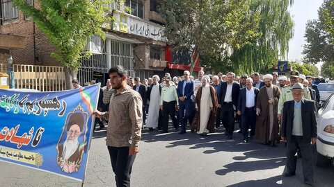 تصاویر/ راهپیمایی بشارت نصر در شهرستان شاهین دژ