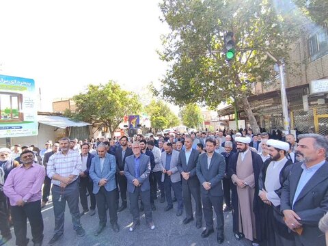 تصاویر/ راهپیمایی بشارت نصر در شهرستان شاهین دژ