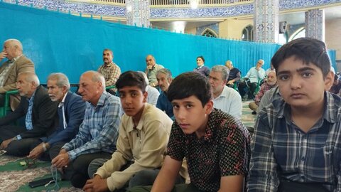 تصاویر/ اقامه نماز جمعه شهر کوهبنان