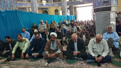 تصاویر/ اقامه نماز جمعه شهر کوهبنان