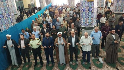 تصاویر/ اقامه نماز جمعه شهر کوهبنان